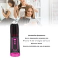 thumbnail image 4 of Plancha De Pelo Eléctrica, Cepillo De Plancha De Pelo Mini Calentamiento Rápido Inalámbrico Para Cabello Corto, 4 of 7