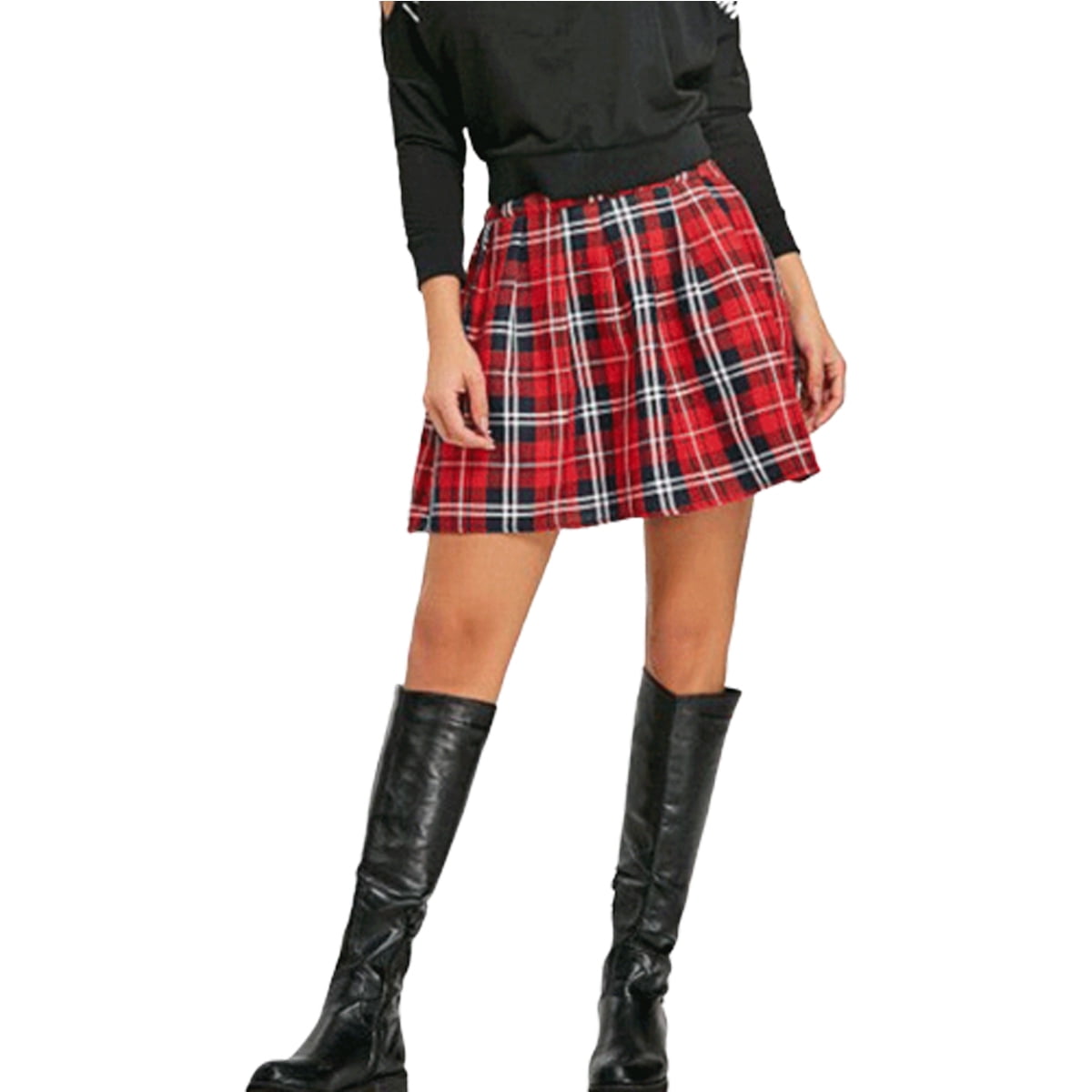 embroidered patterned skirt