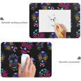 thumbnail image 3 of Day of The Dead Colorful Sugar Skull Floral Large Gaming Mouse Pad Big Mousepad Mice Keyboard Mat with Non-Slip Rubber Base for Computer Laptop Home & Office, 35.4 X 15.7 inch, 3 of 6