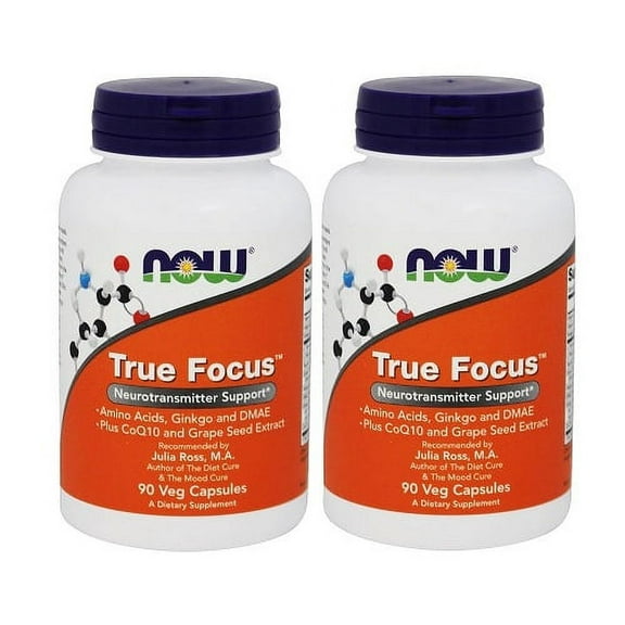 Now Foods - True Focus 90 Vcaps (Pack of 2)