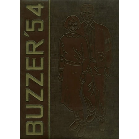 (Custom Reprint) Yearbook: 1954 Brookville High School - Buzzer Yearbook (Lynchburg, VA)