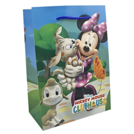 Disney's Minnie Mouse w/a Puppy and Lamb Small Size Gift Bag
