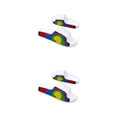 thumbnail image 3 of Chanclas portátiles Sonducket para hombre y mujer sandalias de tacón plano Blanco Tamaño 37-38 2piezas, 3 of 6