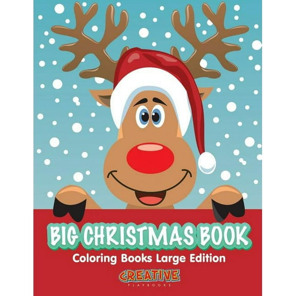 Big Christmas Book Coloring Books Large Edition, (Paperback)