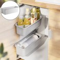 thumbnail image 3 of Organizador de cocina Organizador de cocina Contenedor de almacenamiento Caja Cajón Estante Bandeja de almacenamiento Almacenamiento Ahorre espacio Accesorios de Magideal Organizador de cocina, 3 of 6