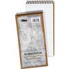 3 Unit TOPS Second Nature 100% Recycled Steno Book 70 Sheets - Coilock - Gregg Ruled - 4" x 8" - White Paper - Subject - Recycled - 1Each