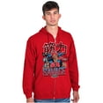 thumbnail image 5 of Kanji Street Fighter Savage Akuma Zip Hoodie Sweatshirt Men Brisco Brands L, 5 of 6