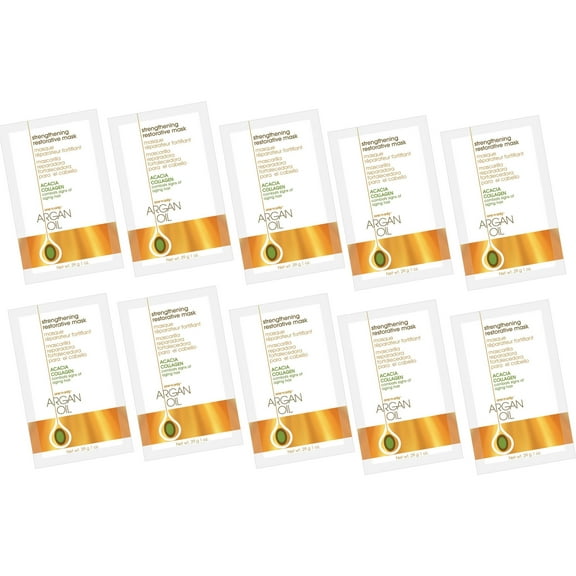 ONE N ONLY - Argan Oil - Strengthening Restorative Mask 10 Pack