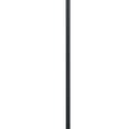 thumbnail image 3 of 80 Watt Metal Floor Lamp with Dual Gooseneck and Uno Style Shades, Black- Saltoro Sherpi, 3 of 5