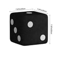 thumbnail image 3 of Ohmyroo Dice Shaped Low Stool Cube Ottoman Footrest for Living Room Bedroom Entryway Foot Rest Shoe Changing Extra Seating, 3 of 6