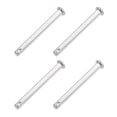 thumbnail image 5 of Uxcell Single Hole Clevis Pins 5mm x 50mm Flat Head 304 Stainless Steel Link Hinge Pin 4Pcs, 5 of 5