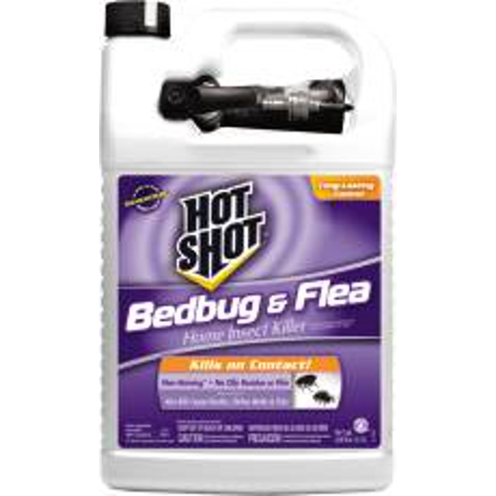 HOT SHOT RTU BEDBUG AND FLEA KILLER GALLON - Walmart.com ...