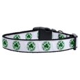 thumbnail image 1 of Kiss Me - I'm Irish Nylon Ribbon Dog Collars Medium, 1 of 1
