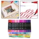 thumbnail image 5 of 120 Uds., Rotuladores de pincel de pintura de doble punta premium, rotulador de arte, rotuladores fineliner a base de agua, calendario de escritura de Macarena Bolígrafos de pintura, 5 of 8