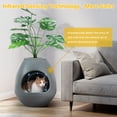 thumbnail image 6 of Jaxpety Smart Plant Cat Litter Box,Hidden Cat Litter Box with Deodorization System, Exhaust Fan,Light, Scoop, Artificial Plants for Apartments and Offices Living Room Bedroom, 6 of 13