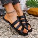 thumbnail image 4 of MKLEKYY Sandalias de Playa para Mujer, Zapatos Casuales de Punta Abierta, Planos y Cómodos para La Playa, Sandalias, Zapatillas, 4 of 4