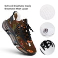 thumbnail image 4 of Retro Mushroom Walking Shoes for Men Woman Lightweight Tennis Fashion Elastic Sports Shoes Cushion Basketball Shoes, 4 of 7