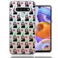 thumbnail image 1 of MUNDAZE LG Stylo 6 Pink Horror Valentine Character Ghostface Boyfriend Call Me Hearts Double Layer Phone Case Cover, 1 of 3