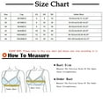 thumbnail image 3 of Azrian Womens Plus Size Bras,Womens Solid Lace Lingerie Bras Plus Size Underwear Bralette Bras Comfortable Bra 2023 Deals on Sale, 3 of 3