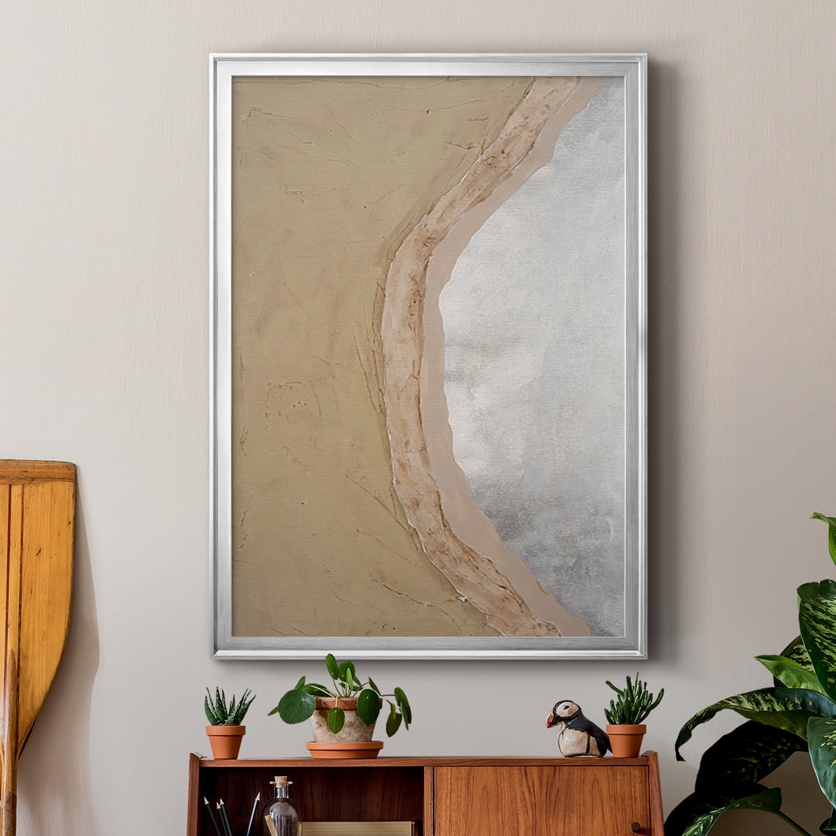 Silver Lake III Premium Framed Print, in Gold, Black, or Silver - Ready to Hang
