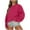 Hot Pink, variant on Scyoekwg Womens Sweatshirt Crewneck Ladies Sweatshirt Pullover Solid Color Loose Fall Sweatshirt Casual Long Sleeve Sweatshirts for Teen Girls(Hot Pink,XXL)