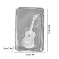 thumbnail image 2 of Mini Guitar Set, Music Decor for Guitar Enthusiasts, Crystal Glass Decor for Home, Perfect Guitar Ornaments, Unique Miniature Guitars and Music Souvenirs, Elegant Guitar Statues for Room Decor, 2 of 11