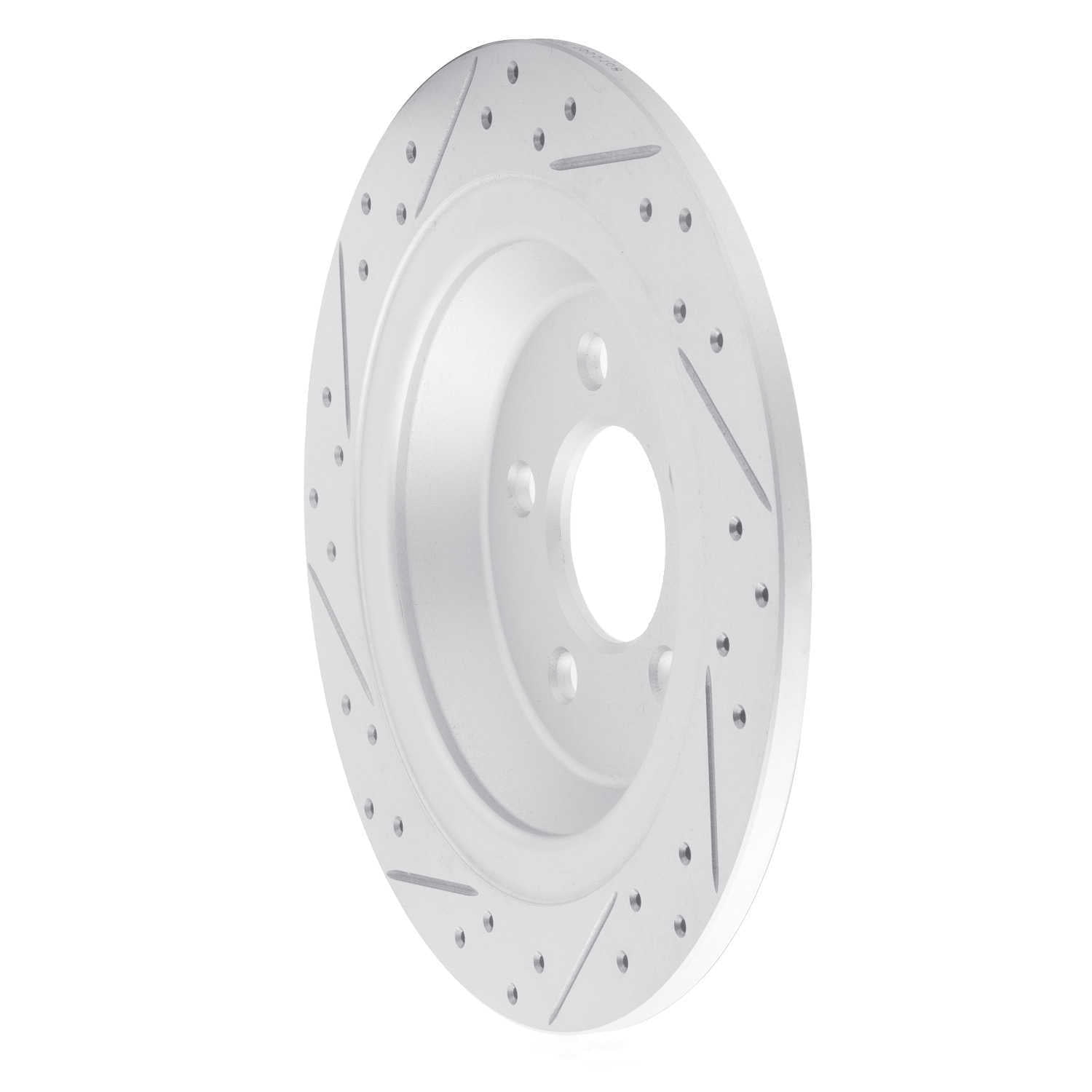 Dynamic Friction Company 830-54076R DFC Geoperformance Rotor - Drilled and Slotted