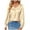 Beige, variant on Utoimkio Women's V Neck Long Sleeve Shirts Loose Fit T Shirts Casual Solid Basic Tops Tees Blouses for Women