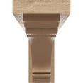 thumbnail image 2 of 3"W x 18"D x 6"H Thin Warren Rough Cedar Woodgrain TimberThane Corbel, Primed Tan, 2 of 6