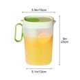 thumbnail image 3 of JoyMoreHome Plastic Tea Pitcher, Fridge Water Carafe Jug, Straining Iced Tea Pitcher with Spout, Lemonade Juice Beverage Container with Strainer Lid, Handle, 3 of 9