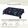 thumbnail image 5 of Magic Glowing Mushroom Tablecloth Rectangle Waterproof Spill-Proof Table Cloth Cover For Kitchen Dining Farmhouse Party Wedding Outdoor Picnic Camping 54x72in, 5 of 7