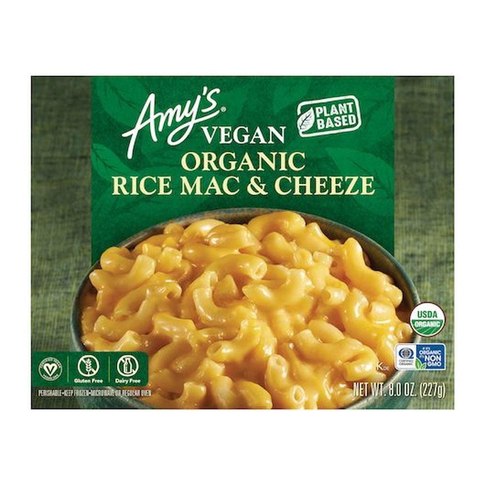Amys Non Dairy Rice Macaroni and Cheeze Entree, 8 Ounce - 12 per case.