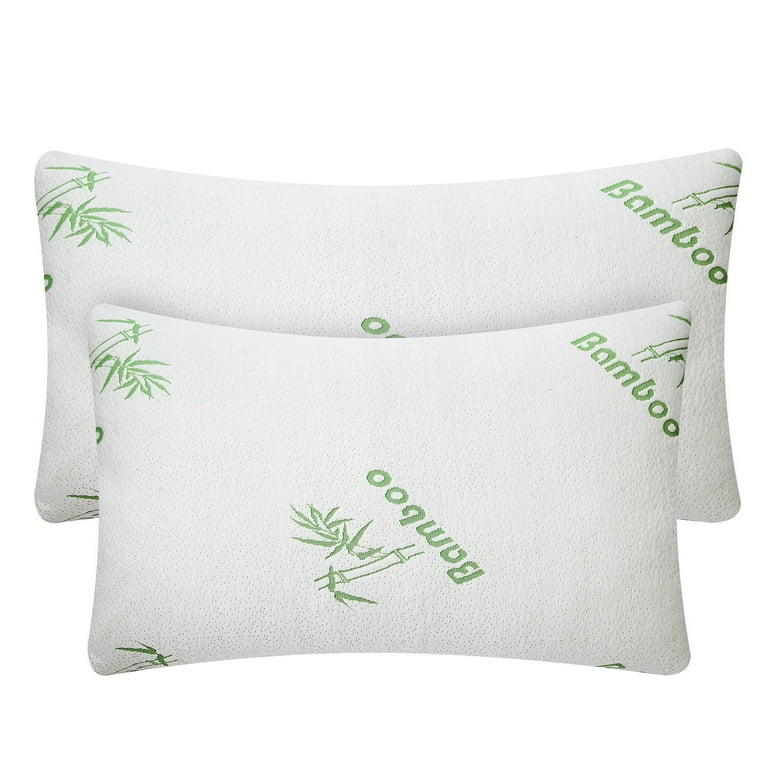 惰眠むさぼ郎  NewHome Bamboo Shredded Memory Foam Pillow Neck Bed Pillow