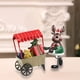 thumbnail image 5 of Ganfancp Adornos Navideños Luminosos de Hierro Forjado con Luces Adornos para Trineos Ancianos Renos Carritos de Regalos para Niños Decoraciones de Escritorio Ofertas de La Semana 1X Juguetes, 5 of 6