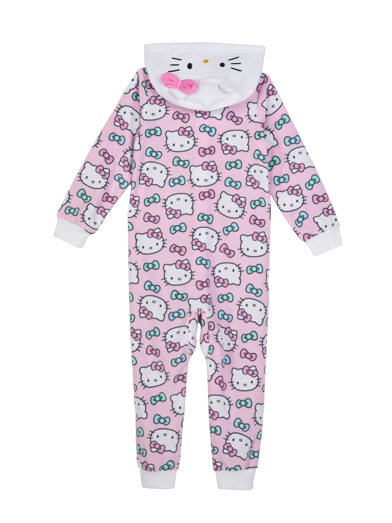 Grinch Cindy Lou Girls Union Suit with Hood, Sizes 4-12
