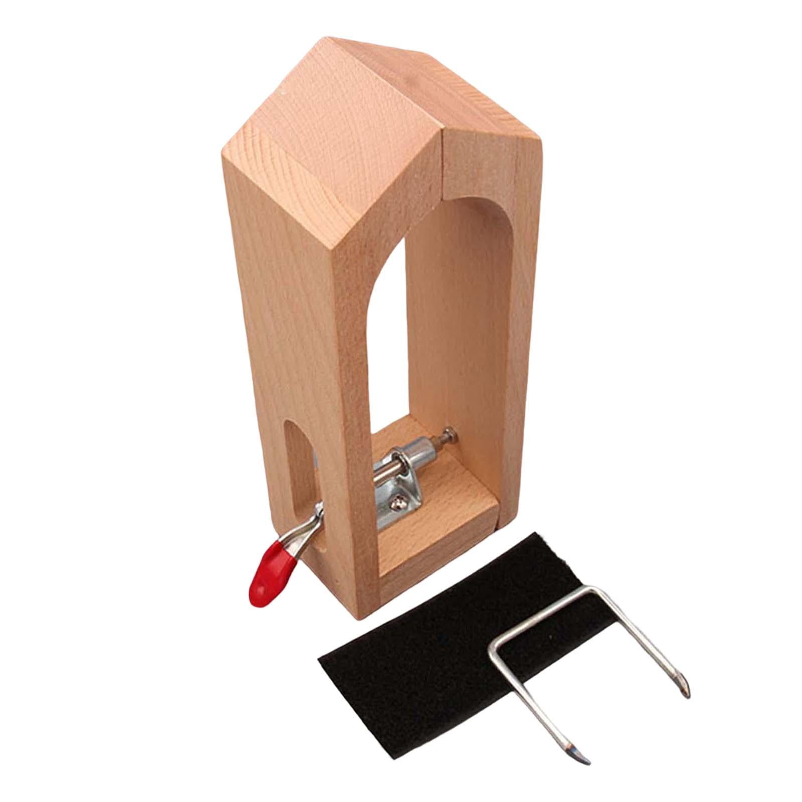 Leather Stitching Holder Wood Adjustable Leather Craft