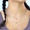 thumbnail image 4 of Nuragold 14K Real White Gold Solid Figaro Link Chain Necklace 16"-30" (2.25mm-6.5mm) Italian Jewelry for Men & Women, 4 of 22