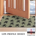 thumbnail image 3 of Green Bigfoot Pattern Door Rugs,Washable Non Slip Door Mats Indoor,Decorative Door Mats,Entry Mat Indoor for Entrance,Bedroom,Kitchen,Bathroom,17"x30", 3 of 6