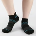 thumbnail image 5 of COOPLUS Womens Athletic Ankle Socks Women Cushioned Low Cut Breathable Socks 6 Pairs, 5 of 7