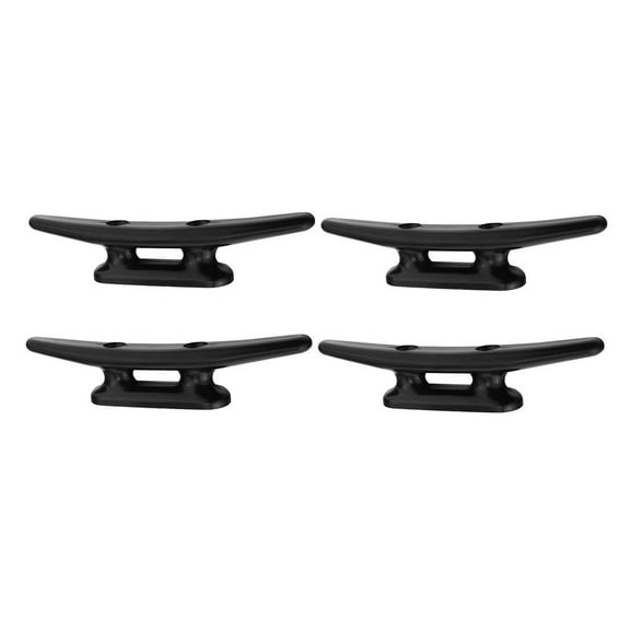 yotijay 4x Heavy Duty4" Dinghy Kayak Marine Boat Dock Anchor Line Tie Down Cleat FlatTop