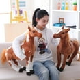 thumbnail image 2 of BESTSKY Horse Toys,30cm Realistic Pony Horse Stuff,Soft Fill Safe and Odorless Horses Toys for Girls,Style1, 2 of 4