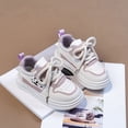 thumbnail image 2 of TIREOW Kids Boys Girls Y2k Platform Shoes Shoelace Walking Running Sport Shoes Ankle Flat Non Slip Sneaker Baby Panda Light Spring Summer Vacation Fashion Casual Shoes, 2 of 5