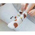 thumbnail image 5 of pares de calcetines peludos para mujer, pantuflas suaves y cálidas para el invierno, 5 of 5