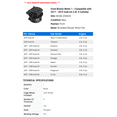 thumbnail image 2 of Front Blower Motor 1 - Compatible with 2017 - 2019 Audi A4 2.0L 4-Cylinder - Autopart Premium, 2 of 2