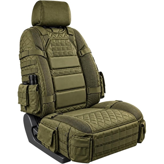 Tactical Seat Covers for Trucks,Military-Style Auto Seat Protector