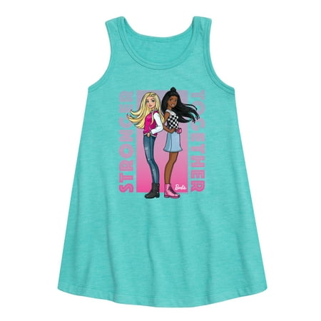 

Barbie - Best Friends - Stronger Together - Toddler and Youth Girls A-line Dress