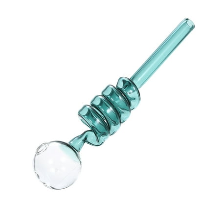 Unique Style Transparent Tobacco Smoking Pipe Glass Oil Pipes Water Hookah Shisha Tube Smoking