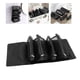 thumbnail image 3 of Neceser plegable portátil, organizador de bolsa de maquillaje cosmético colgante pequeño desmontable para viajes de negocios, vacaciones, Negro Yinane Estuche de maquillaje colgante, 3 of 8