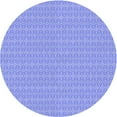thumbnail image 1 of Ahgly Company Machine Washable Indoor Square Transitional Light Slate Blue Area Rugs, 3' Square, 1 of 7