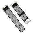thumbnail image 2 of Correa deportiva de silicona suave y transpirable para Oppo Watch 2 de 46 mm (negro y gris)., 2 of 14